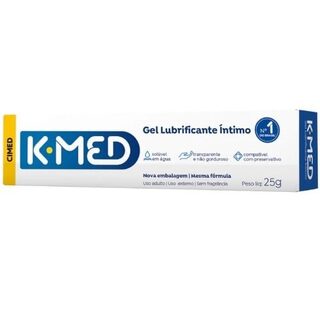 Gel Lubrificante Íntimo K-Med 25g