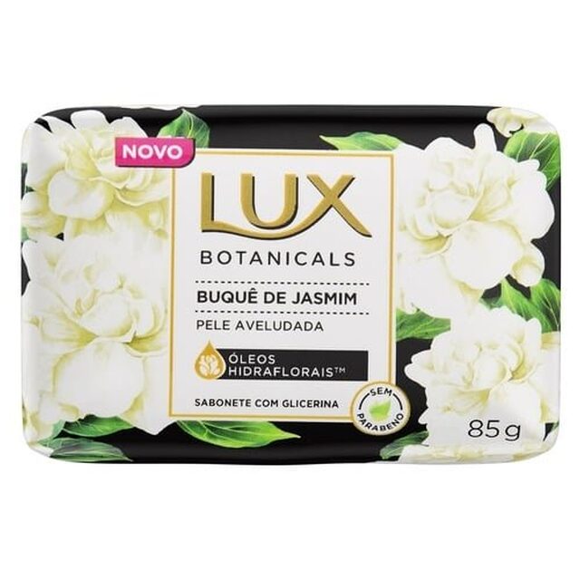Sabonete Corporal Glicerinado Lux Botanicals Buquê de Jasmim barra, 1 unidade com 85g