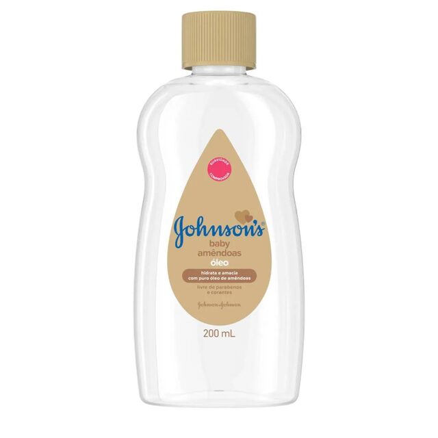 Óleo de Amêndoas Johnson’s Baby com 200ml
