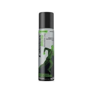 Calminex Diclo 11,6mg/g, caixa com 1 frasco aerossol com 85mL de solução de uso dermatológico