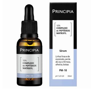 Principia Sérum Skincare Antissinais 10% Peptídeos Matryxil Pm-10 com 30ml