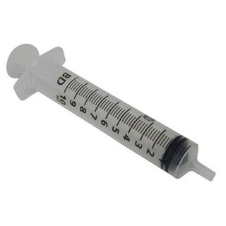 Seringa BD Luer Slip sem agulha, 1 unidade com capacidade de 10mL