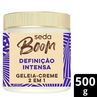 Geleia-Creme Seda Boom Definição Intensa 2 em 1 500g