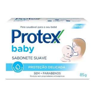 Sabonete Protex Baby Proteção Delicada barra, 1 unidade com 85g