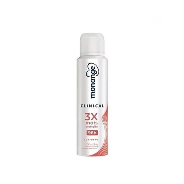 Desodorante Antitranspirante Monange Clinical conforto, 1 unidade com 150mL