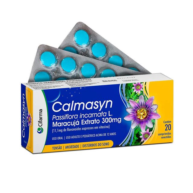 Calmasyn Passiflora Incarnata I 300mg 20 comprimidos