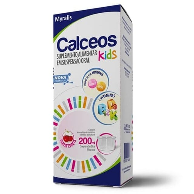 Calceos Kids, frasco com 200mL