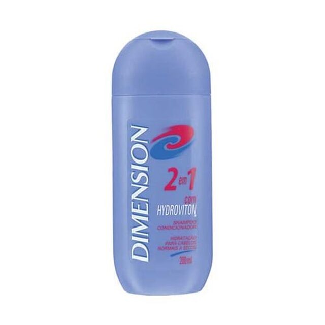 Shampoo Dimension 2 em 1 Cabelos Normais a Secos 200mL