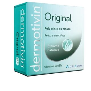 Sabonete Dermotivin Original barra, 1 unidade com 90g