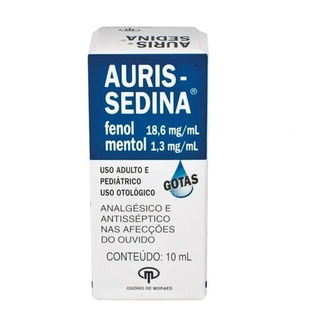 Auris-Sedina, frasco com 10mL