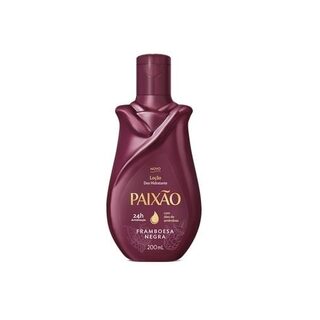 Loção Hidratante Paixão framboesa negra com 200mL