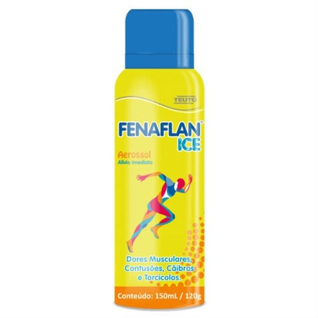 Fenaflan Ice aerossol, 1 unidade com 150mL