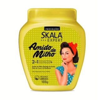 Creme Skala Expert Amido de Milho 2 em 1 - 1Kg