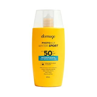 Protetor Solar Facial Dermage Photoage Water Sport FPS 50, 40mL