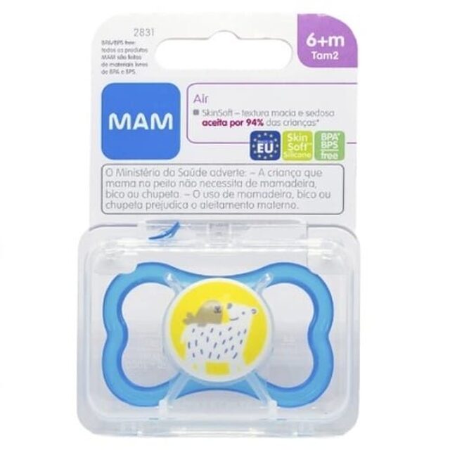 Chupeta MAM Air 6+ meses, sortida com 1 unidade
