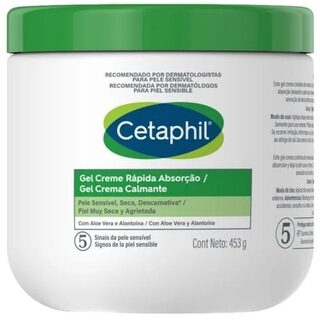 Gel Creme Calmante Cetaphil Rápida Absorção pote com 453g