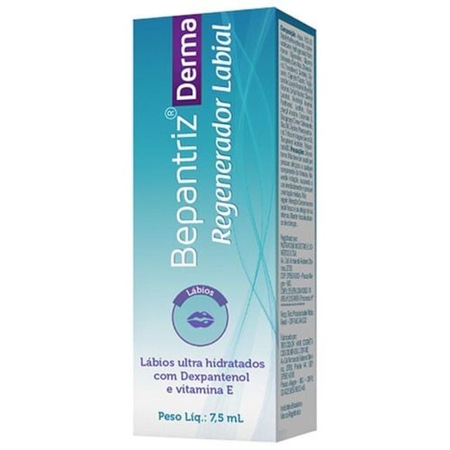 Regenerador Labial Bepantriz Derma 7,5mL