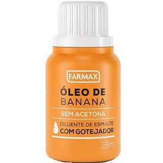 Diluente Óleo de Banana Farmax sem Acetona 28mL