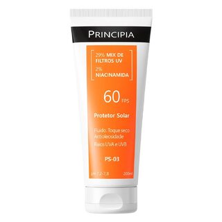 Protetor Solar Principia Skincare PS-03 2% Niacinamida FPS 60 200ml