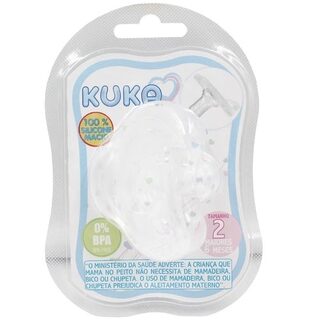 Chupeta de Silicone Kuka Soft Confort 6+ meses, sortida com 1 unidade