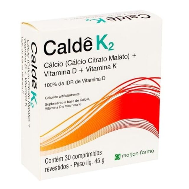Caldê K2, 30 comprimidos