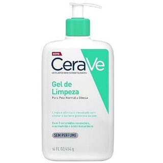 Gel para Limpeza CeraVe Pele Normal a Oleosa 1 unidade com 454g