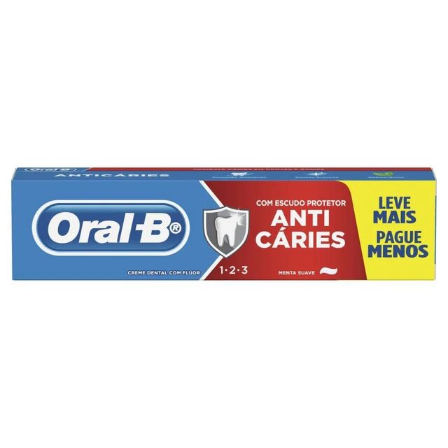 ORAL-B CR DENTAL 123 MENTA SUAVE 150G