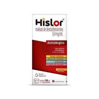 Hislor 0,4mg/mL, frasco com 100mL