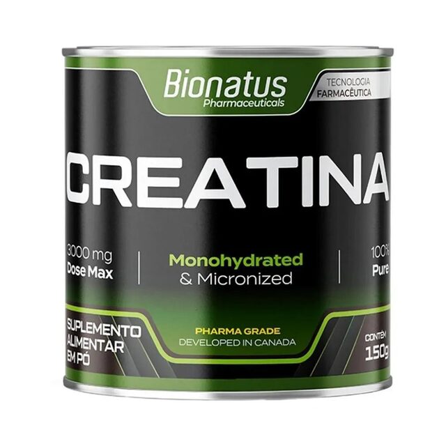 Creatina Monoidratada Bionatus 100% Pure, 150g