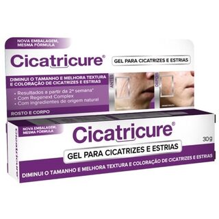 Gel Facial e Corporal para Cicatrizes e Estrias Cicatricure 30g