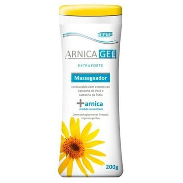 Gel Massageador de Arnica Teuto, 200g