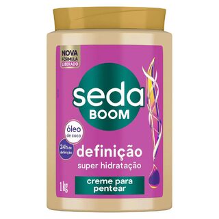 Creme para Pentear Seda Boom Definição Super Hidratação, 1kg