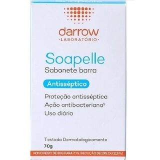 Sabonete Antisséptico Darrow Soapelle barra com 70g