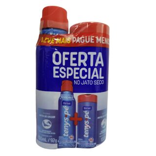 Kit Tenys Pé Baruel Original Pó 100g + Jato Seco 150mL