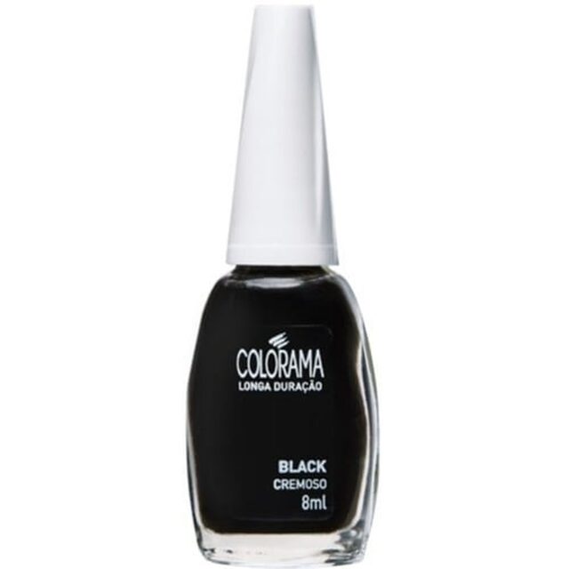 Esmalte Cremoso Colorama Black 8mL