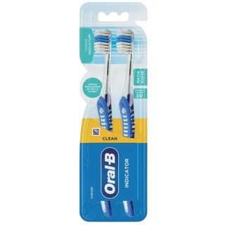 Escova Dental Oral-B Indicator Clean nº 30, macia, sortida com 2 unidades