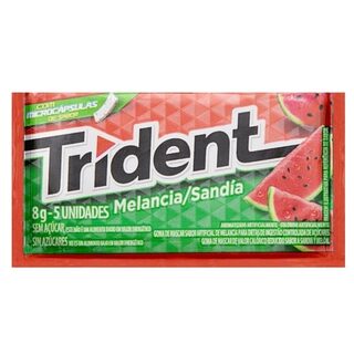 Goma de Mascar Trident Melancia 1 unidade com 8g