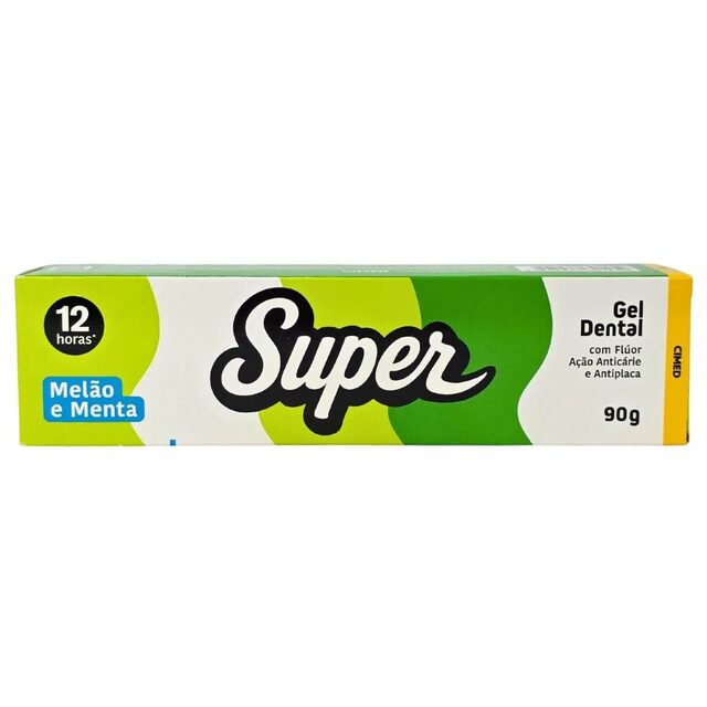 Gel Dental Melão e Menta Super Cimed 90G