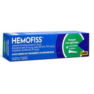 Hemofiss, bisnaga com 30g de pomada