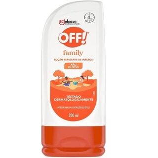Repelente Off! Family loção com 200mL