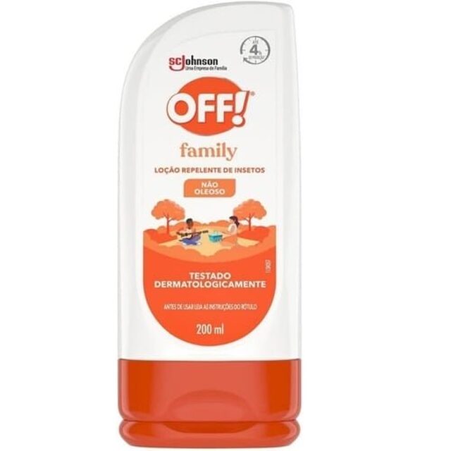 Repelente Off! Family loção com 200mL