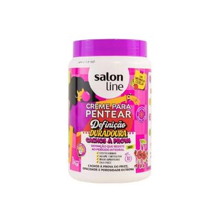 Creme para Pentear Salon Line Cachos à Prova Definição Duradoura, 1kg