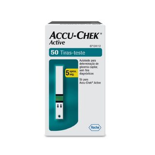 Tiras-teste de Glicemia Accu-Chek Active 50 tiras