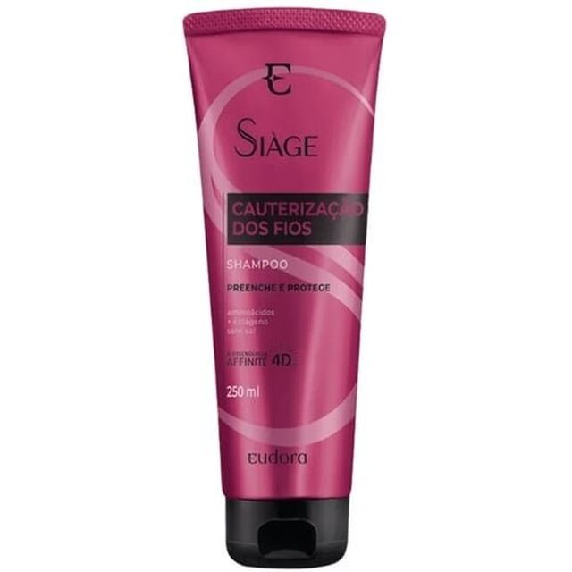 Shampoo Eudora Siàge Cauterização dos Fios 250mL