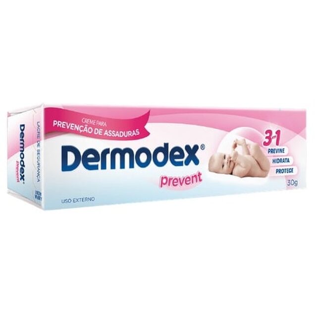 Creme para Prevenção de Assaduras Dermodex Prevent 1 unidade com 30g