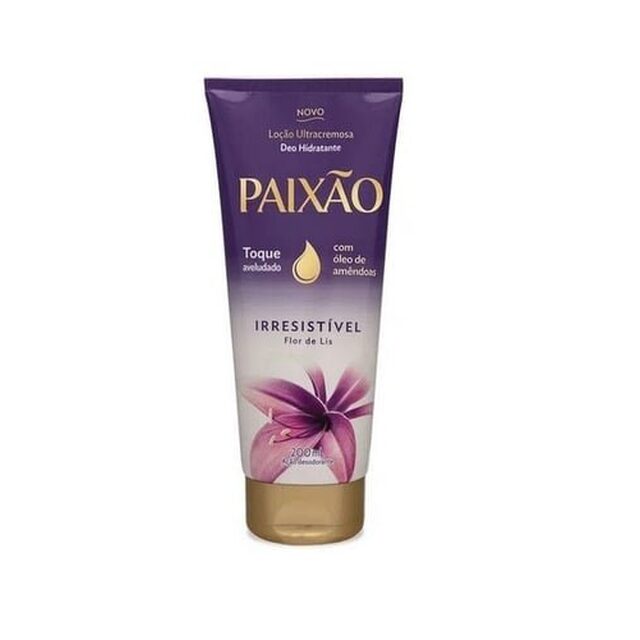 Loção Hidratante Paixão Ultracremosa flor de lis com 200mL