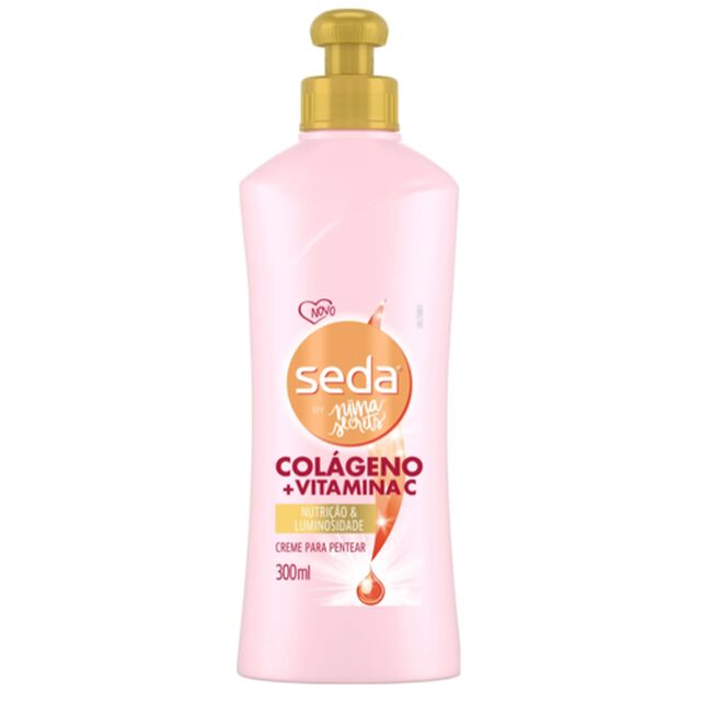 Creme de Pentear Seda by Niina Secrets Colágeno e Vitamina C 300mL