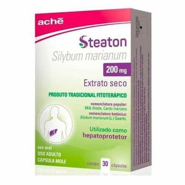 Steaton 200mg, caixa com 30 cápsulas
