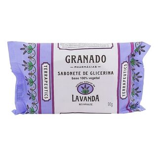 Sabonete de Glicerina Granado Terrapeutics lavanda, barra com 90g