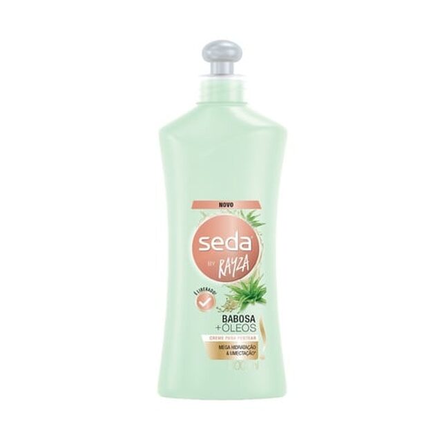 Creme de Pentear Seda Babosa + Óleos Rayza Nicácio 300mL